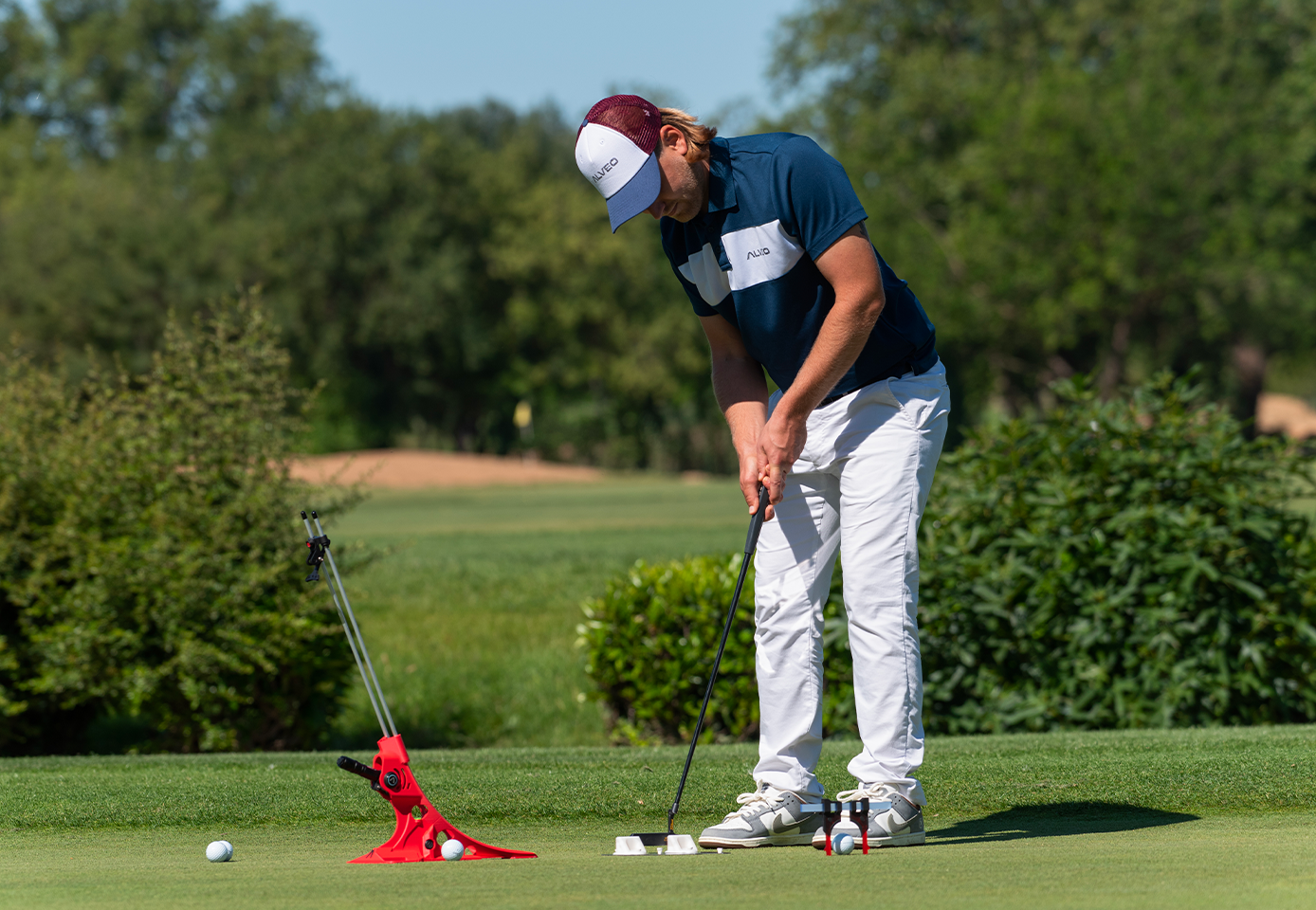 Get strong on short putts